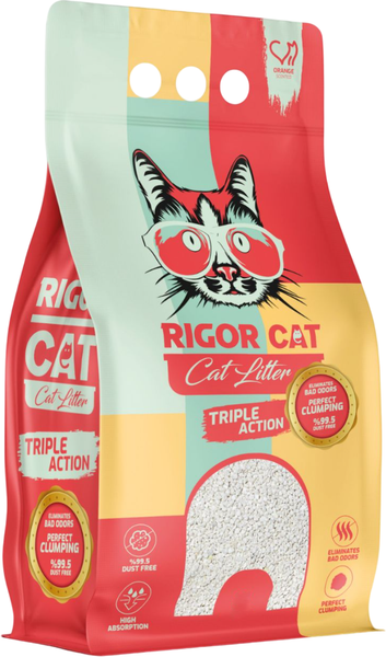 Наполнитель для туалета Rigor Cat Апельсин - фото