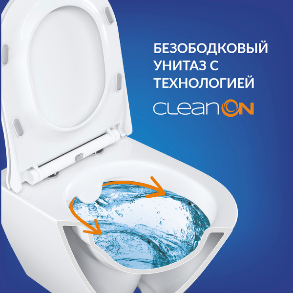 Унитаз подвесной с инсталляцией Cersanit City DPL EO Slim + Aqua 40 Smart M / 69313