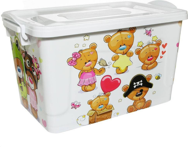 Контейнер для хранения Русспласт Медвежата РП-117-МББ - фото