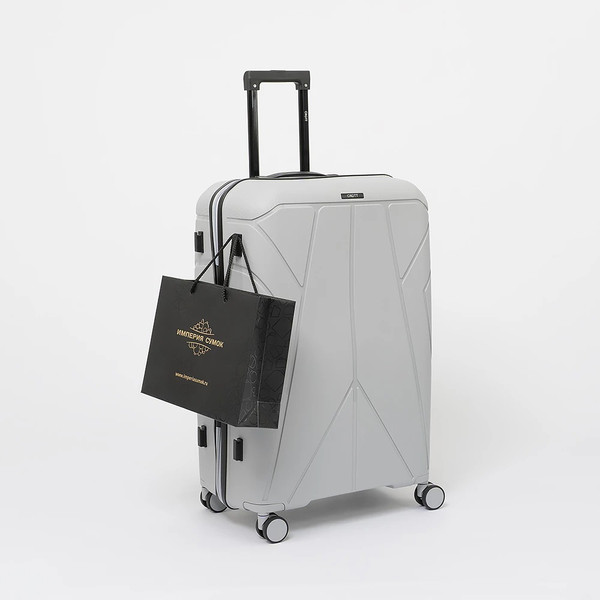 Чемодан на колесах Grott 262-M7890/3-24GRY