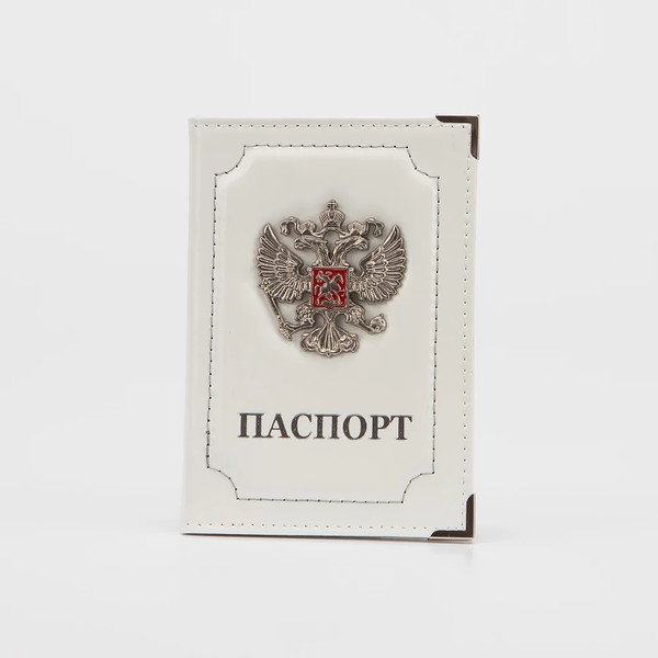 Обложка на паспорт Poshete 681-OP0690130-WHT - фото