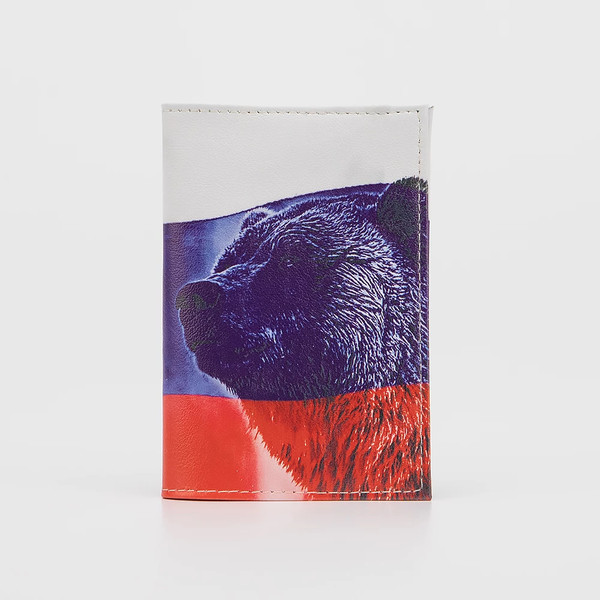 Обложка на паспорт Poshete Флаг / 681-OP2299004-CLR - фото