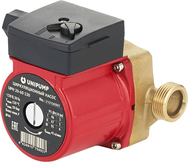 Циркуляционный насос Unipump UPH 20-60/130 - фото
