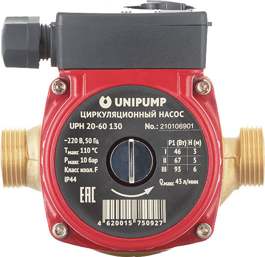 Циркуляционный насос Unipump UPH 20-60/130