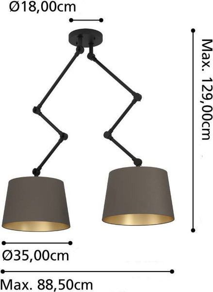 Потолочный светильник Eglo Pistunio 390199