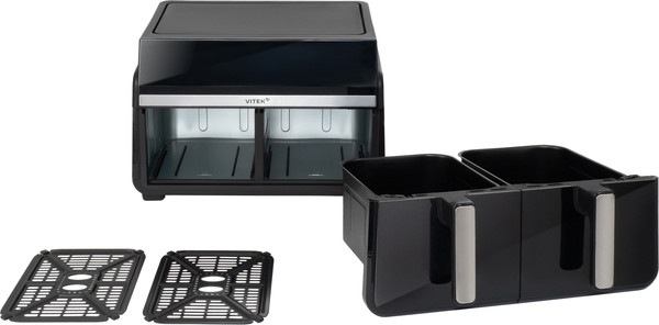 Аэрогриль Vitek VT-AF1001 (черный/серебристый)