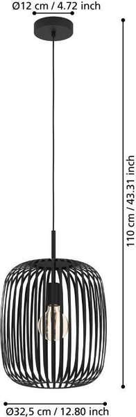 Потолочный светильник Eglo Romazzina 900494