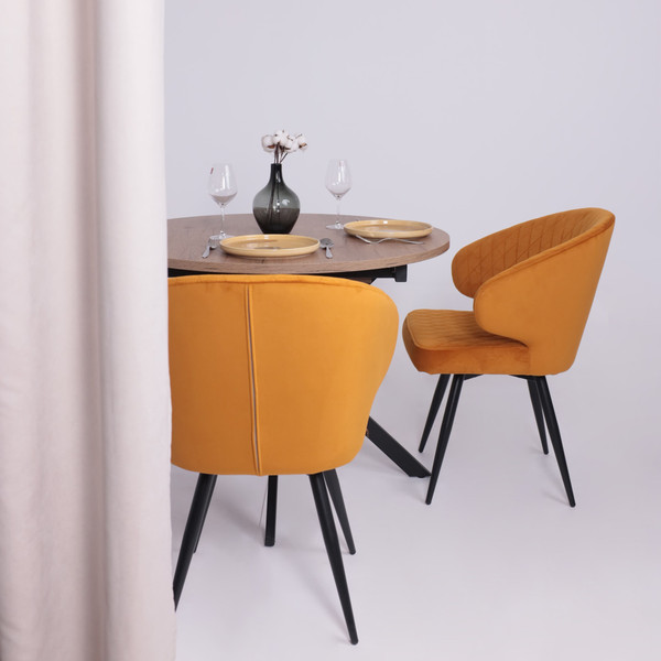 Обеденный стол Listvig Vega раздвижной D100-135x75