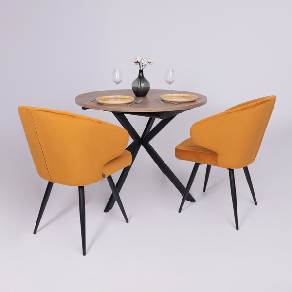 Обеденный стол Listvig Vega раздвижной D100-135x75