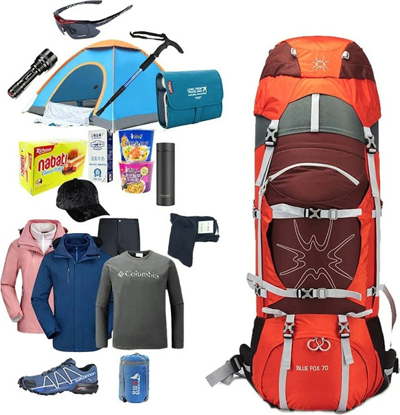 Рюкзак туристический KingCamp Blue Fox 70 B0075