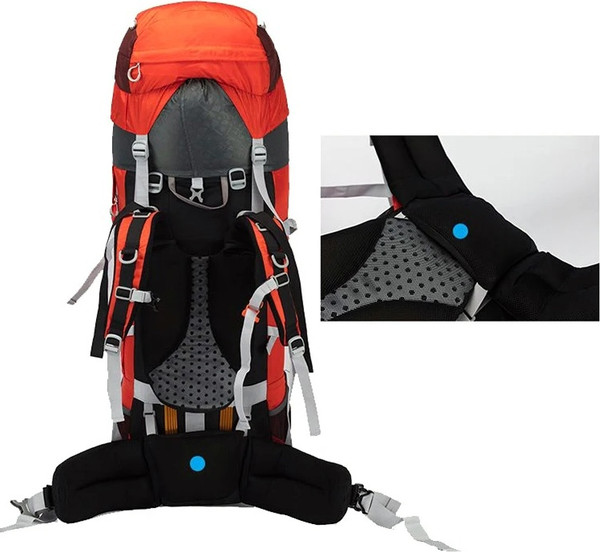 Рюкзак туристический KingCamp Blue Fox 70 B0075