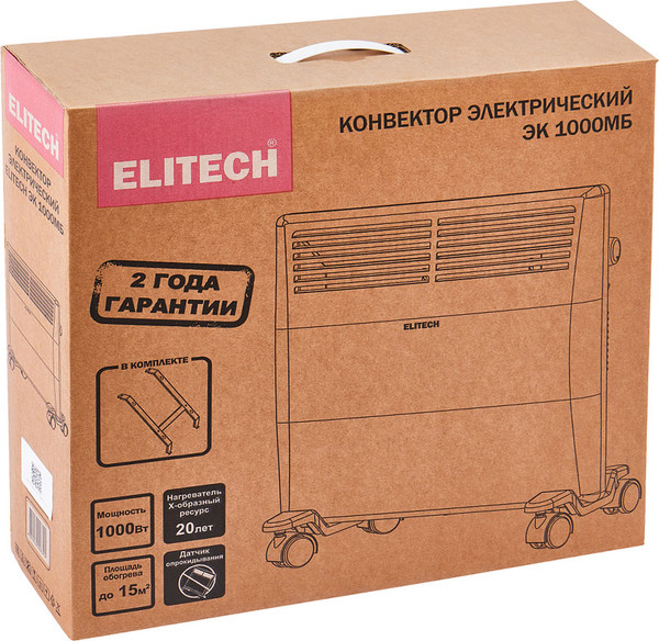 Конвектор Elitech ЭК 1000МБ / 209197