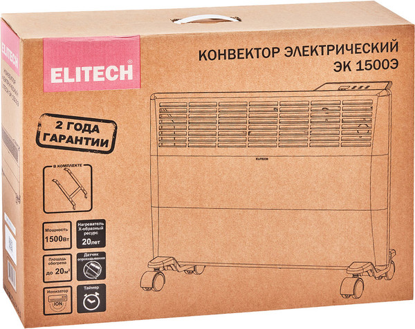 Конвектор Elitech ЭК 1500Э / 209201