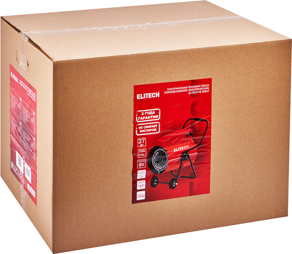 Тепловая пушка электрическая Elitech ТВ 30ЕКТ / 190737
