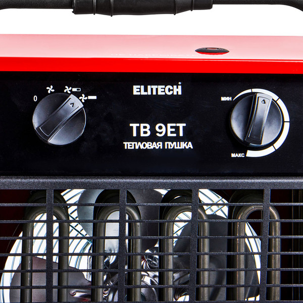 Тепловая пушка электрическая Elitech ТВ 9ЕТ / 190727