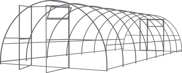 Каркас теплицы Садовод Простор - фото