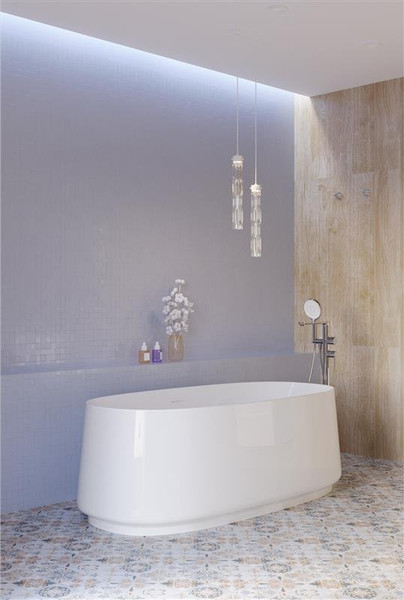 Ванна акриловая Cezares CZR-LUX-CENTRAL-170-82-58-MATT