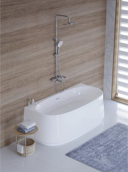 Ванна акриловая Cezares CZR-LUX-WALL-170-80-58