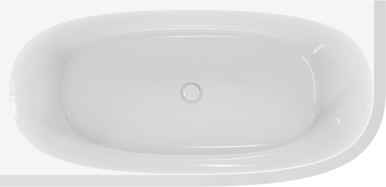 Ванна акриловая Cezares CZR-LUX-CORNER-165-80-58-L - фото