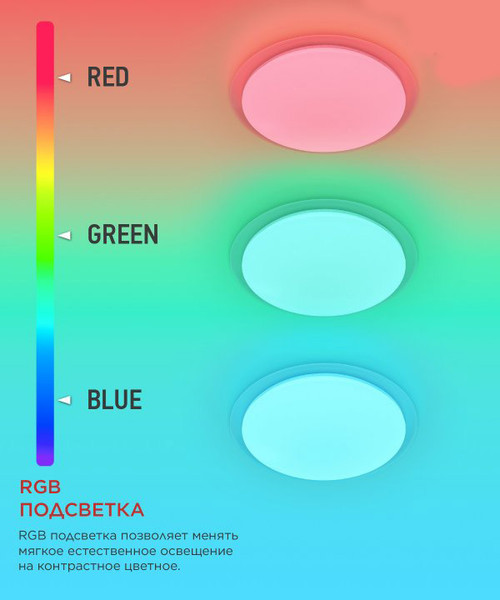 Потолочный светильник INhome Comfort Galaxy-RGB / 4690612058894