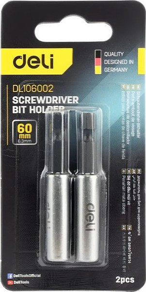 Набор держателей бит Deli EDL106002