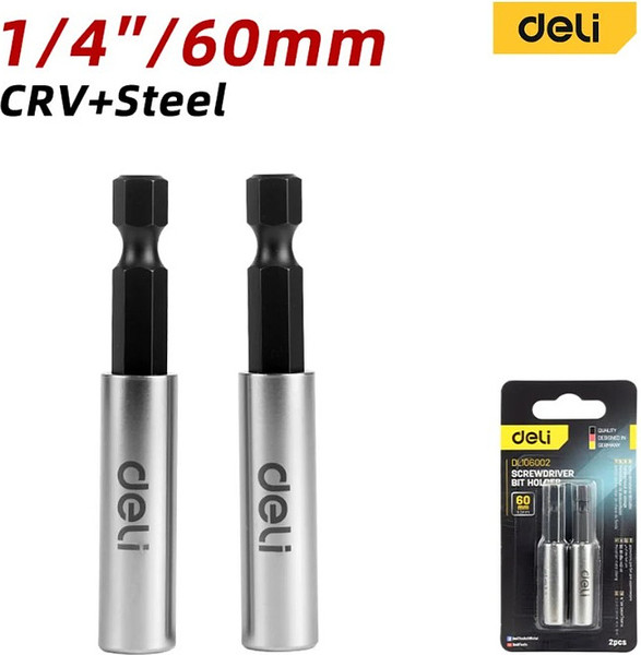 Набор держателей бит Deli EDL106002