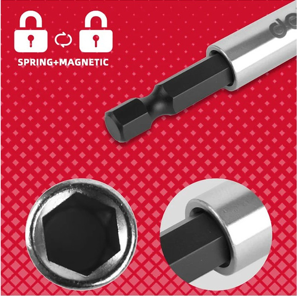 Набор держателей бит Deli EDL106002