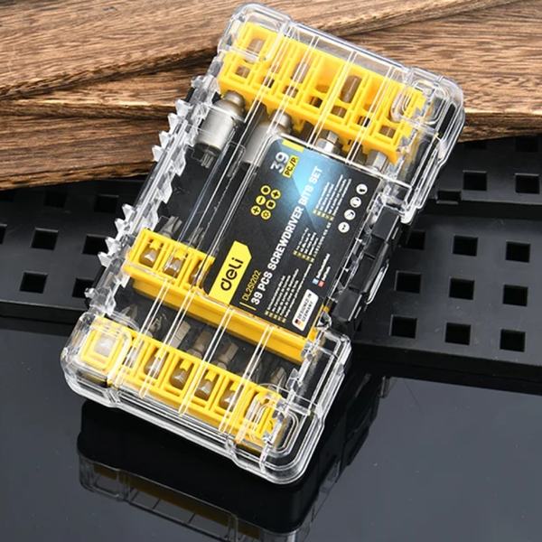 Набор бит Deli С держателем / EDL251202