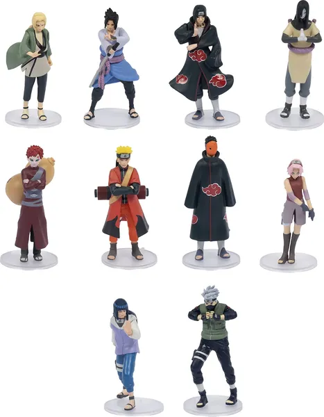 Набор фигурок коллекционных Naruto Наруто. 8 фигурок / 65440
