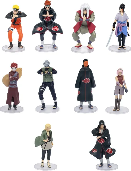 Набор фигурок коллекционных Naruto Наруто. 8 фигурок / 65440
