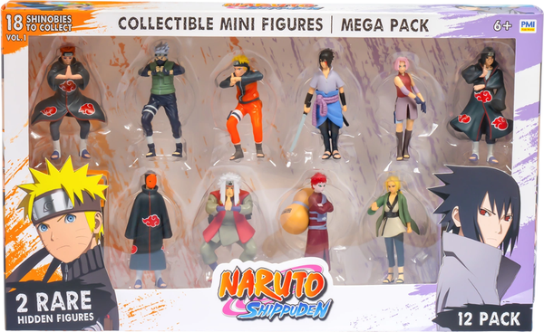 Набор фигурок коллекционных Naruto Наруто. 12 фигурок / 65441 - фото