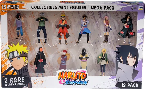 Набор фигурок коллекционных Naruto Наруто. 12 фигурок / 65441