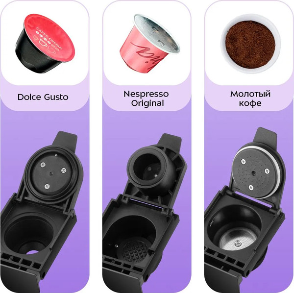 Кофеварка эспрессо Kitfort КТ-7675