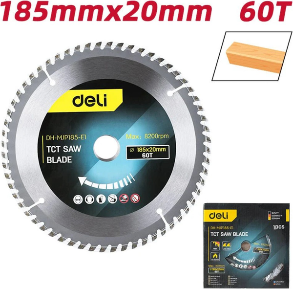 Пильный диск Deli EDH-MJP185-E1