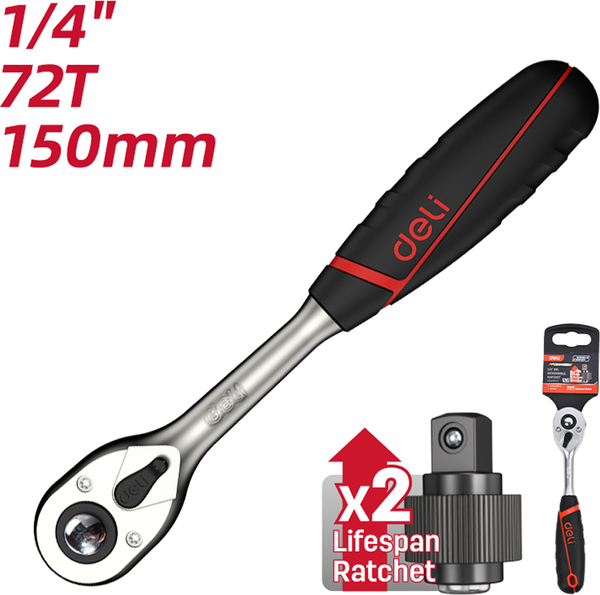 Трещотка Deli EDQ41802