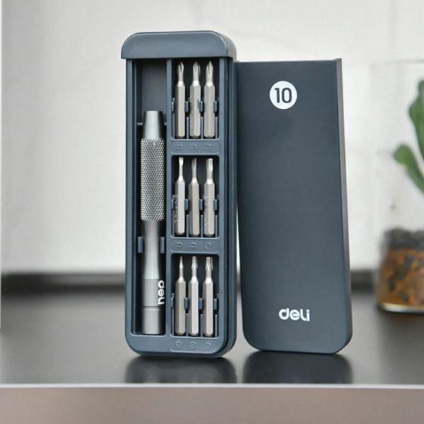 Отвертка Deli YS С 9 битами / EDL241010J