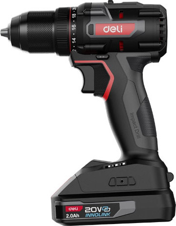 Аккумуляторная дрель-шуруповерт Deli EDE-CZ20-2