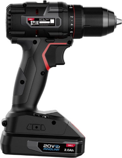 Аккумуляторная дрель-шуруповерт Deli EDE-DZ20-2