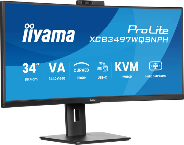 Монитор Iiyama ProLite XCB3497WQSNPH-B1