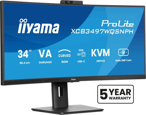 Монитор Iiyama ProLite XCB3497WQSNPH-B1