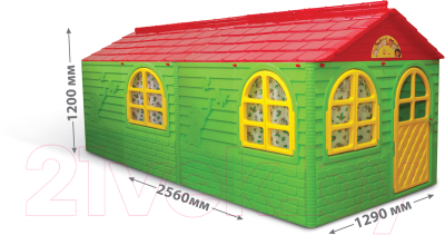 Домик для детской площадки Doloni Детский №3 / 025500/23