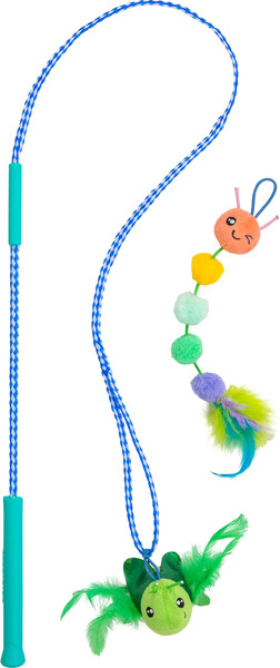 Игрушка для кошек Catstages Гусеничка с кошачьей мятой / CAT711449 - фото