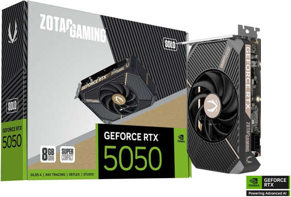 Видеокарта Zotac GeForce RTX 5050 8Gb GDDR6 (ZT-B50500G-10L)