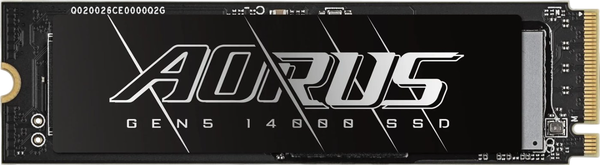 SSD диск Gigabyte Aorus Gen5 14000 M.2 2280 2TB (AG514K2TB) - фото