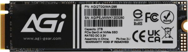 SSD диск AGI AI298 2TB (AGI2T0GIMAI298) - фото