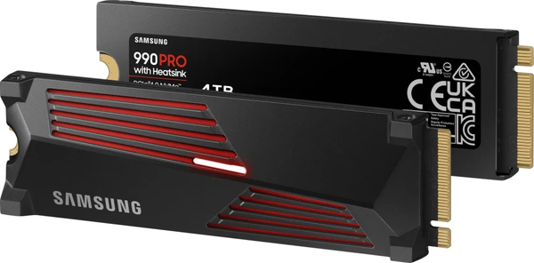 SSD диск Samsung 990 Pro M.2 4TB (MZ-V9P4T0CW)