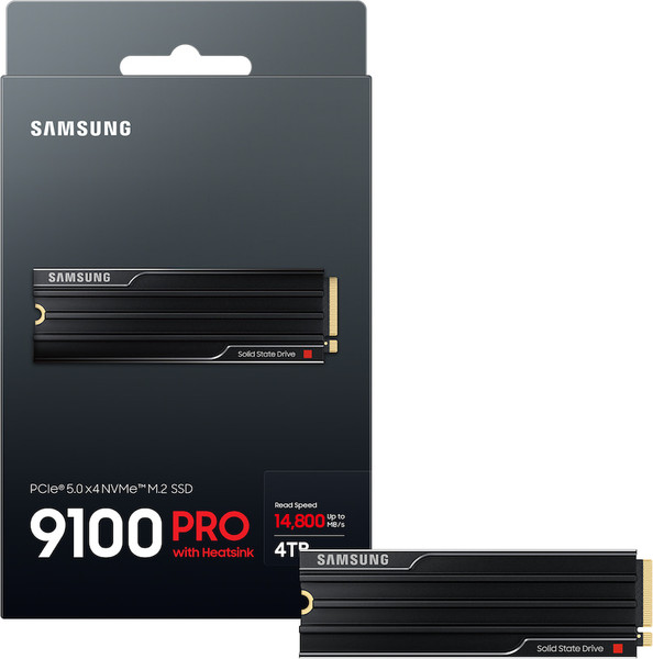 SSD диск Samsung 9100 Pro M.2 4TB (MZ-VAP4T0CW)