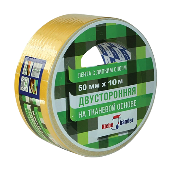 Скотч двухсторонний Klebebander 50мм 10м / KPV510T - фото