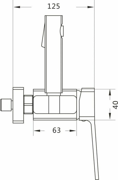 Гигиенический душ Shevanik S9905H-1