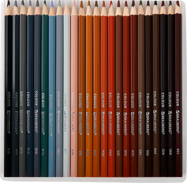 Набор цветных карандашей Brauberg 182006